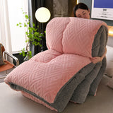 Snugvale | Thick Sherpa Winter Blanket Integrated Quilt Core — view 14