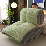 Snugvale | Thick Sherpa Winter Blanket Integrated Quilt Core — view 16