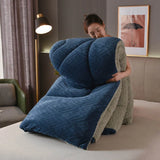 Snugvale | Thick Sherpa Winter Blanket Integrated Quilt Core — view 10