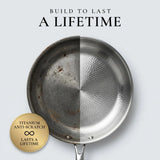 Marisol | Titanium Chef's Pot Pan Non-Stick 24cm Durable Design — view 3