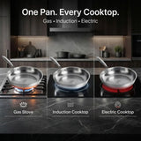 Marisol | Titanium Chef's Pot Pan Non-Stick 24cm Durable Design — view 5