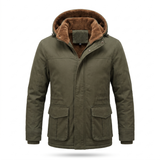 Callum | Insulated Fleece-Lined Jacket Triple-Insulated Design — product shot