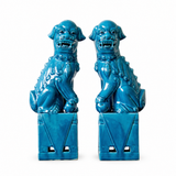 Lucian | Ceramic Foo Dogs Decorative Statues Handmade Glazed Finish — product shot