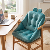Lorena | Contoured Seat Cushion Charcoal Memory Foam — lifestyle