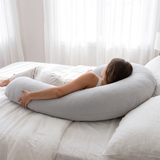 Huglora | Cooling Body Pillow Innovative Fabric — lifestyle