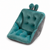 Lorena | Contoured Seat Cushion Charcoal Memory Foam — product shot