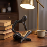 Leonie | Nordic Reading Sculpture Minimalist Design — lifestyle