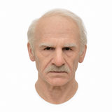 Stornfield | Old Man Halloween Mask Realistic Latex Design — product shot