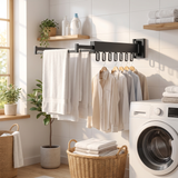Hangora | Retractable Wall Drying Rack Space-Saving Design — lifestyle