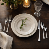 Tavello | High-End Silver-Plated Cutlery Set Handcrafted 24 Pieces — lifestyle