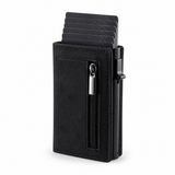 Walvix | RFID-Protected Slim Wallet Quick Access Slide Mechanism — product shot
